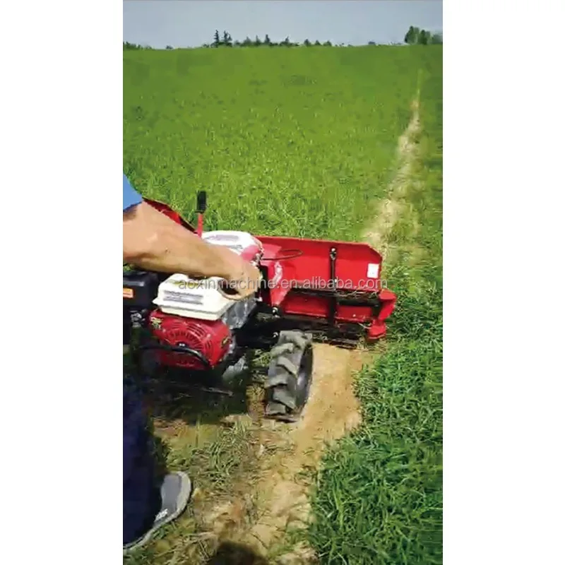 

Oats Rice Soybeans Grains Chili Wheat Highland Barley Harvesting Machine Mini Combine Harvester Bast Price