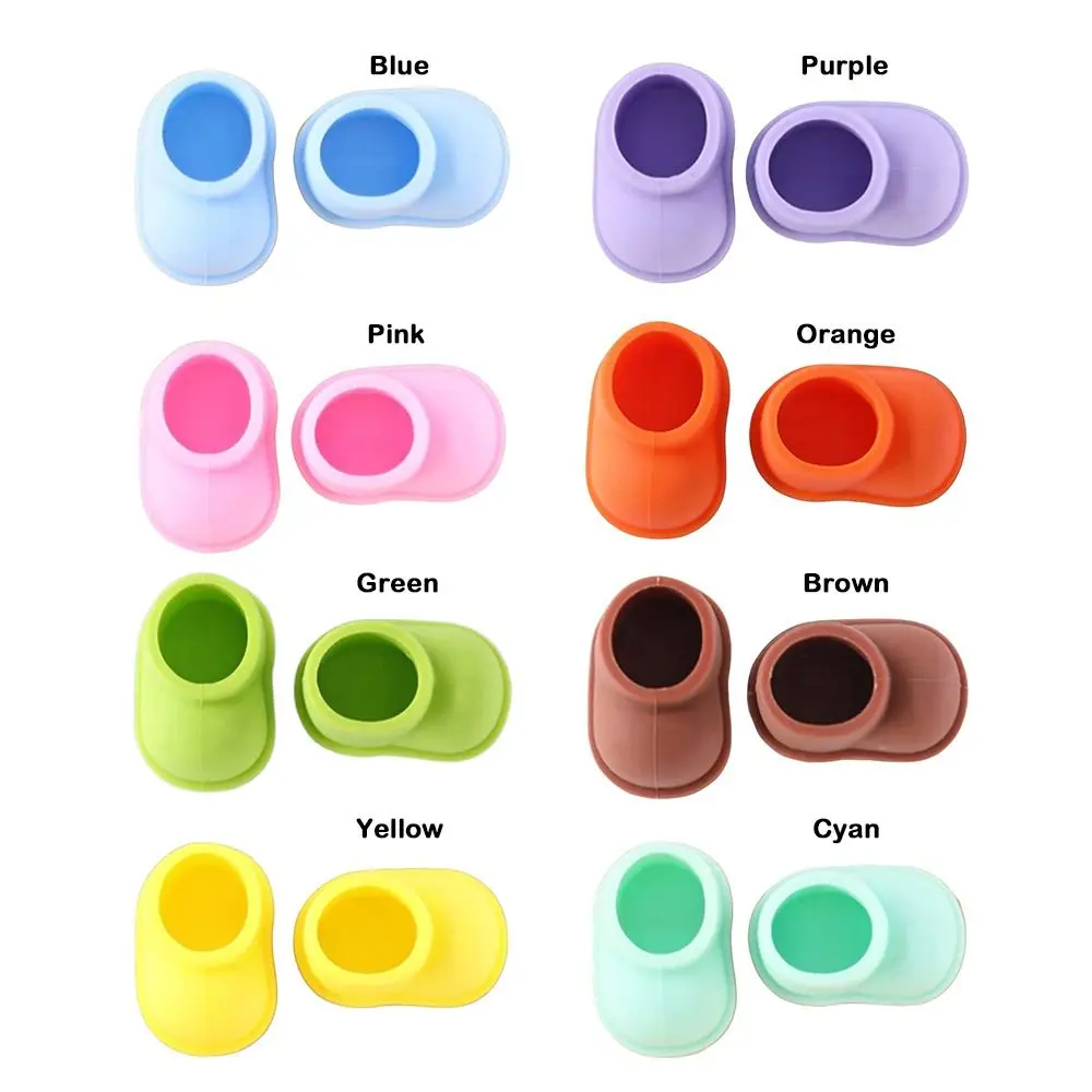 جديد يدوية ل 17 سنتيمتر Labubu أحذية خلع الملابس استبدال أنماط متعددة أحذية مطاطية لتقوم بها بنفسك دمية الأحذية ألعاب الدمى #3