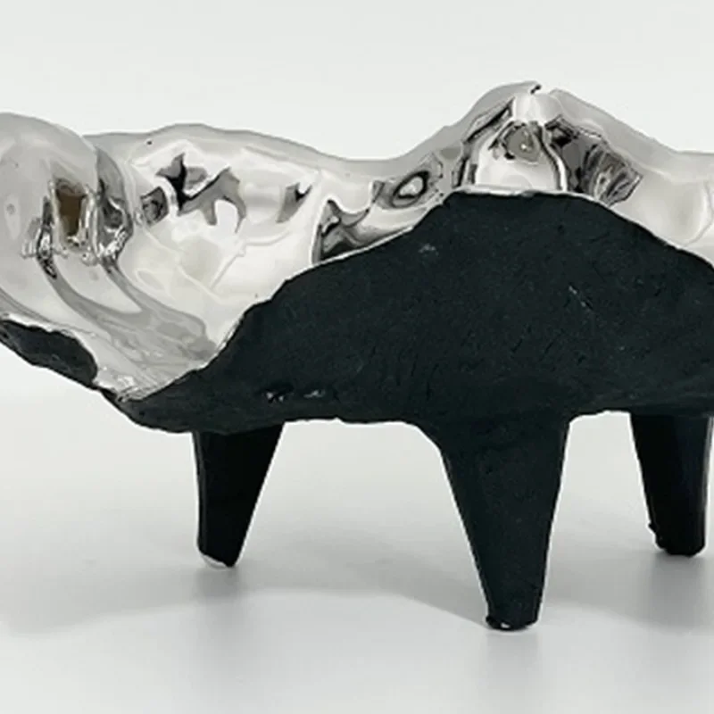 Creative model room soft decoration, living room dining table fruit plate dining table fruit basket simple ornament