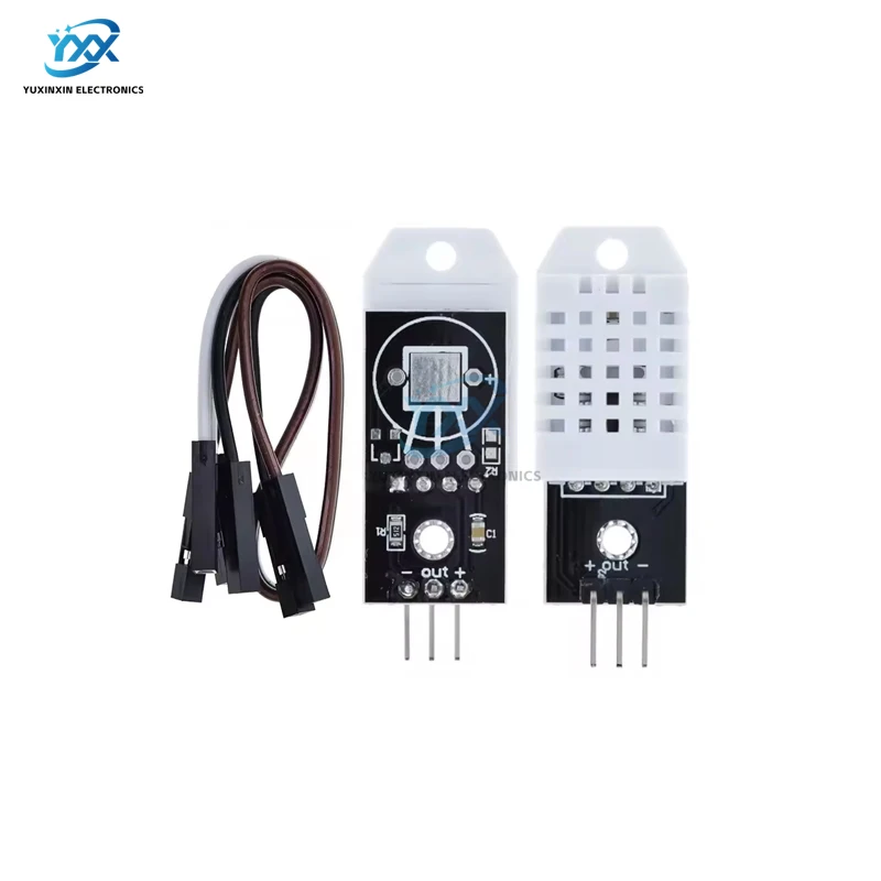 1PCS DHT22 AM2302 Digital Temperature and Humidity Sensors Module with Cable for Arduino