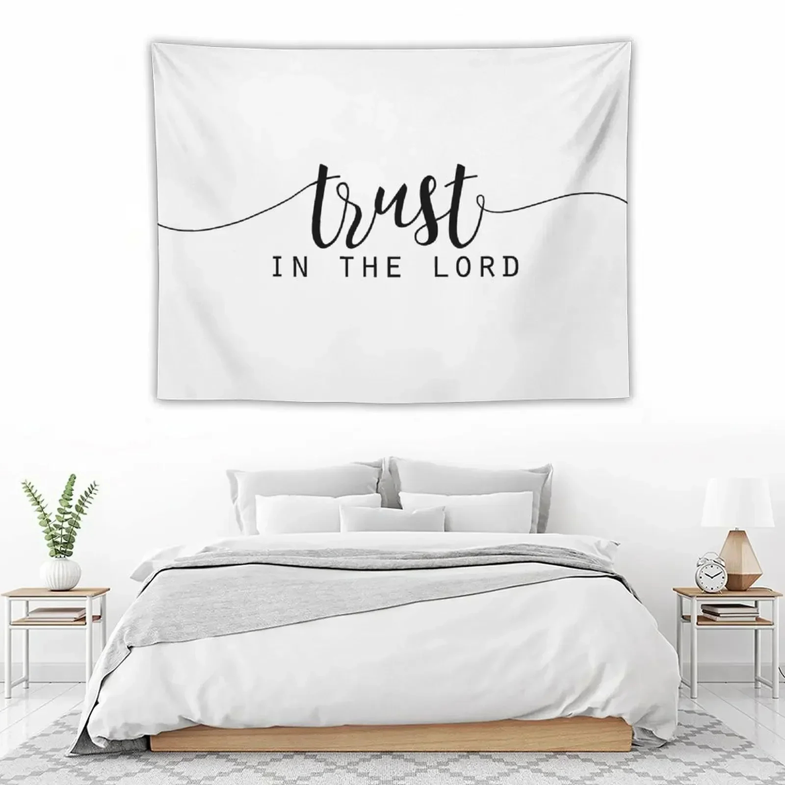 

Christian Quote Tapestry Cute Room Decor Decoration Aesthetic Home Supplies Tapestry