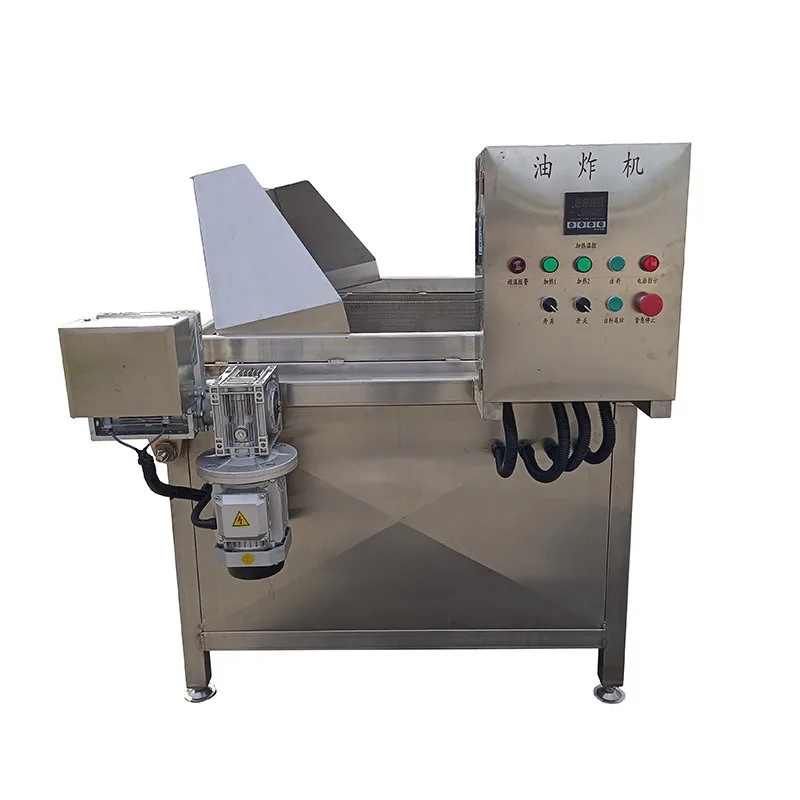 Commercial fully automatic crayfish fryer, potato chip twist fryer c
