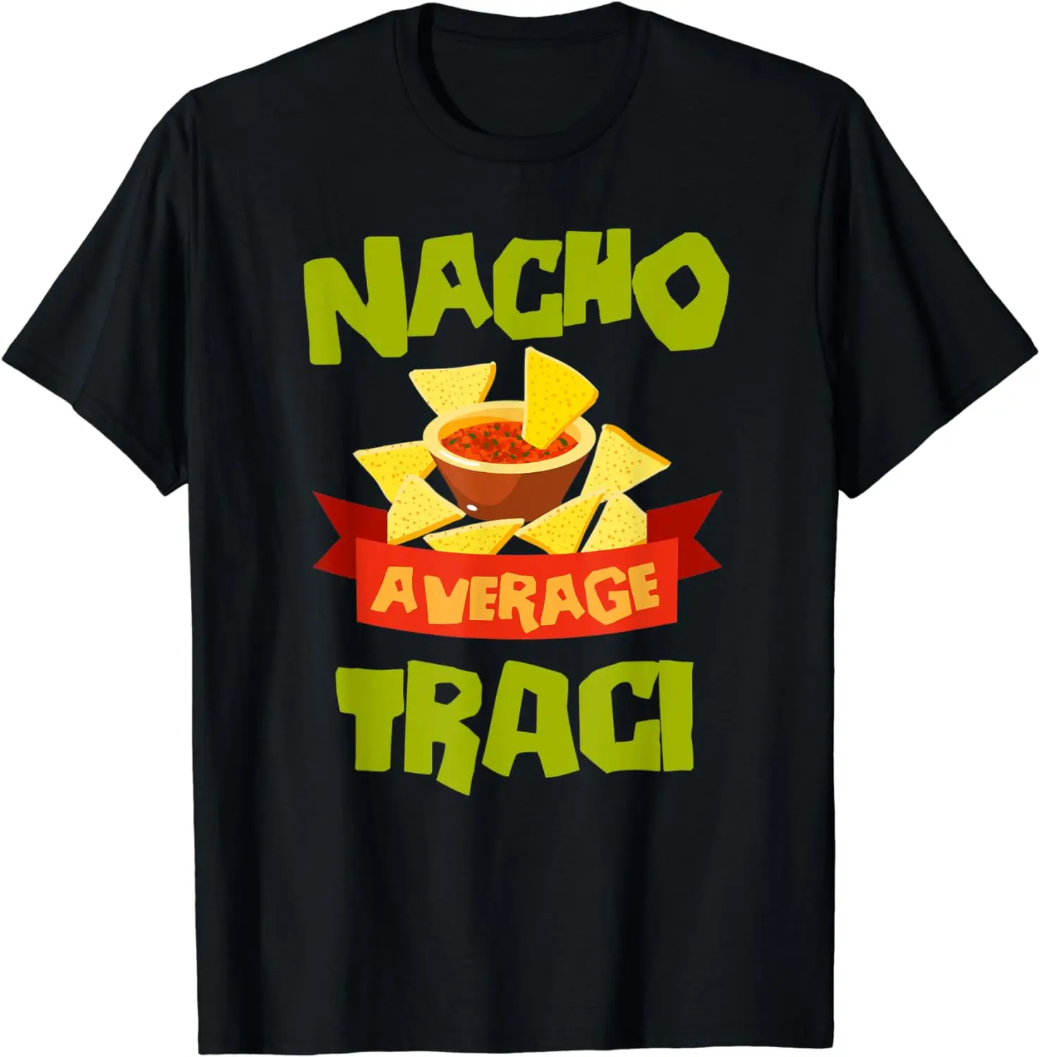

Забавная футболка NACHO в подарок на день рождения с именем