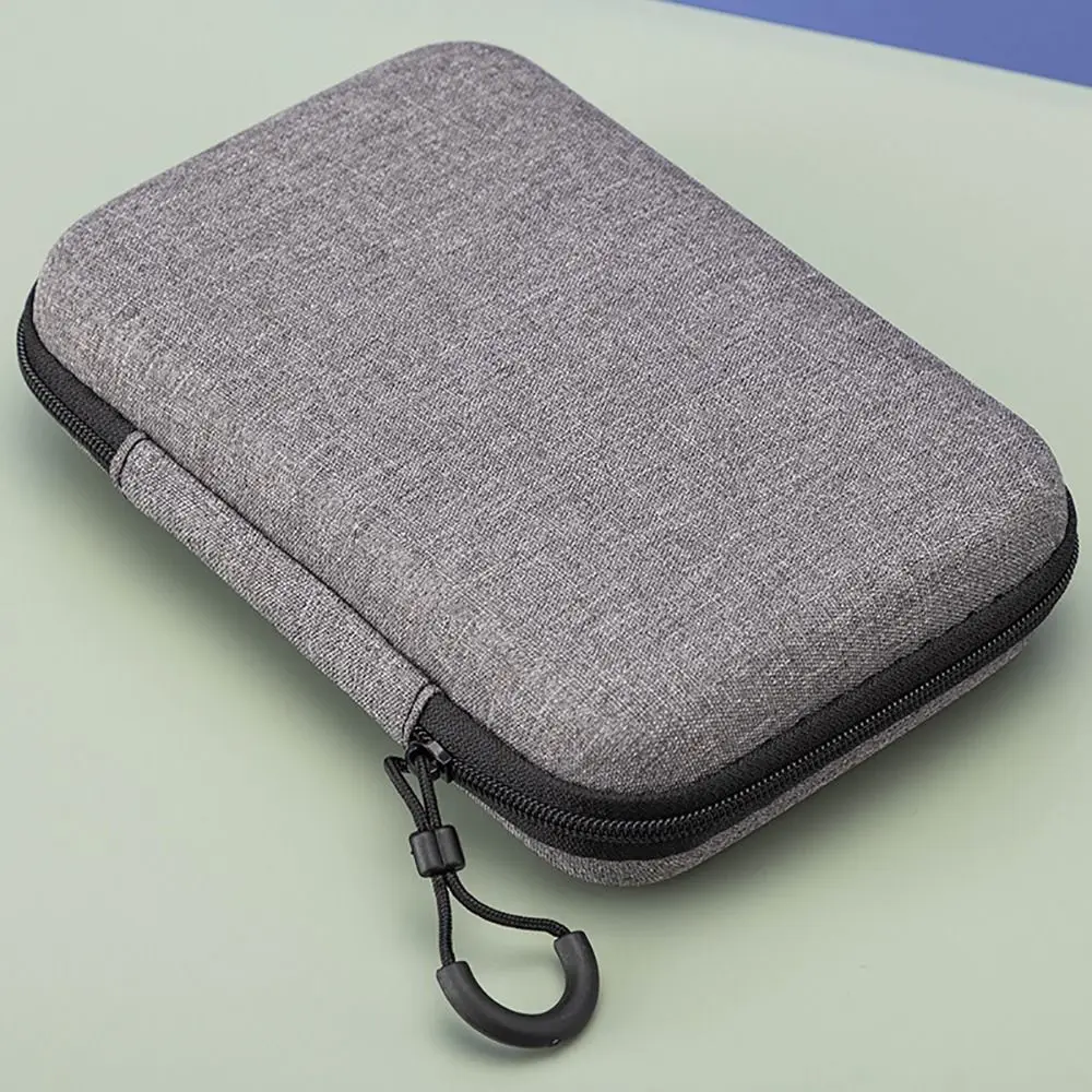 1Pcs Earphone/Phone/Charging Cable EVA Storage Bag Mini For Airpod Zipper Earphone Case Portable Digital Accessories