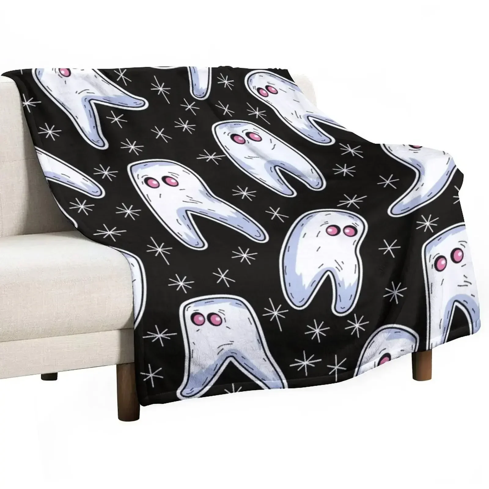 Fresno Nightcrawlers Cryptid Black Throw Blanket Moving manga Plaid on the sofa Blankets