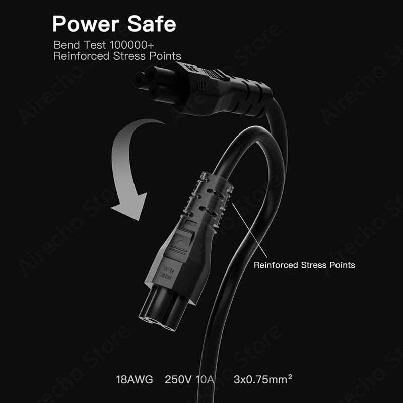 Charger Cable Battery Power Charging Line For Ninebot by Segway MAX G2 G2E G30 G30E P65 P100S P100SU 3 Prong AC Power Cord Cable