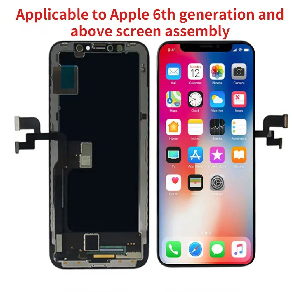 A+++ Quality Display for Iphone 6 LCD Touch Replacement Screen Digitizer Assembly For Iphone 5S 6s LCD for iphone 7 8 lcd