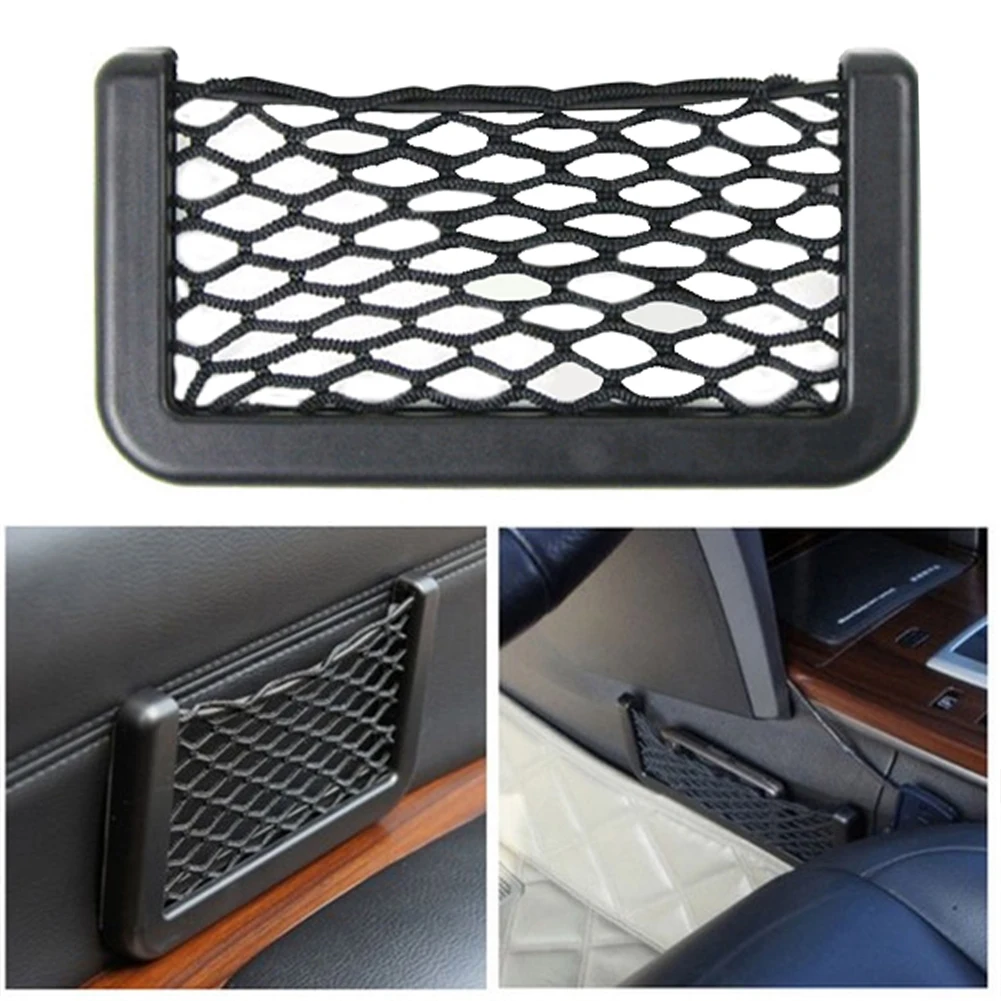 Zigaretten elastische Form und Stil Organizer Auto Halter Netz Mesh Mesh Net Note Halter OEM Nummer Paket Inhalt