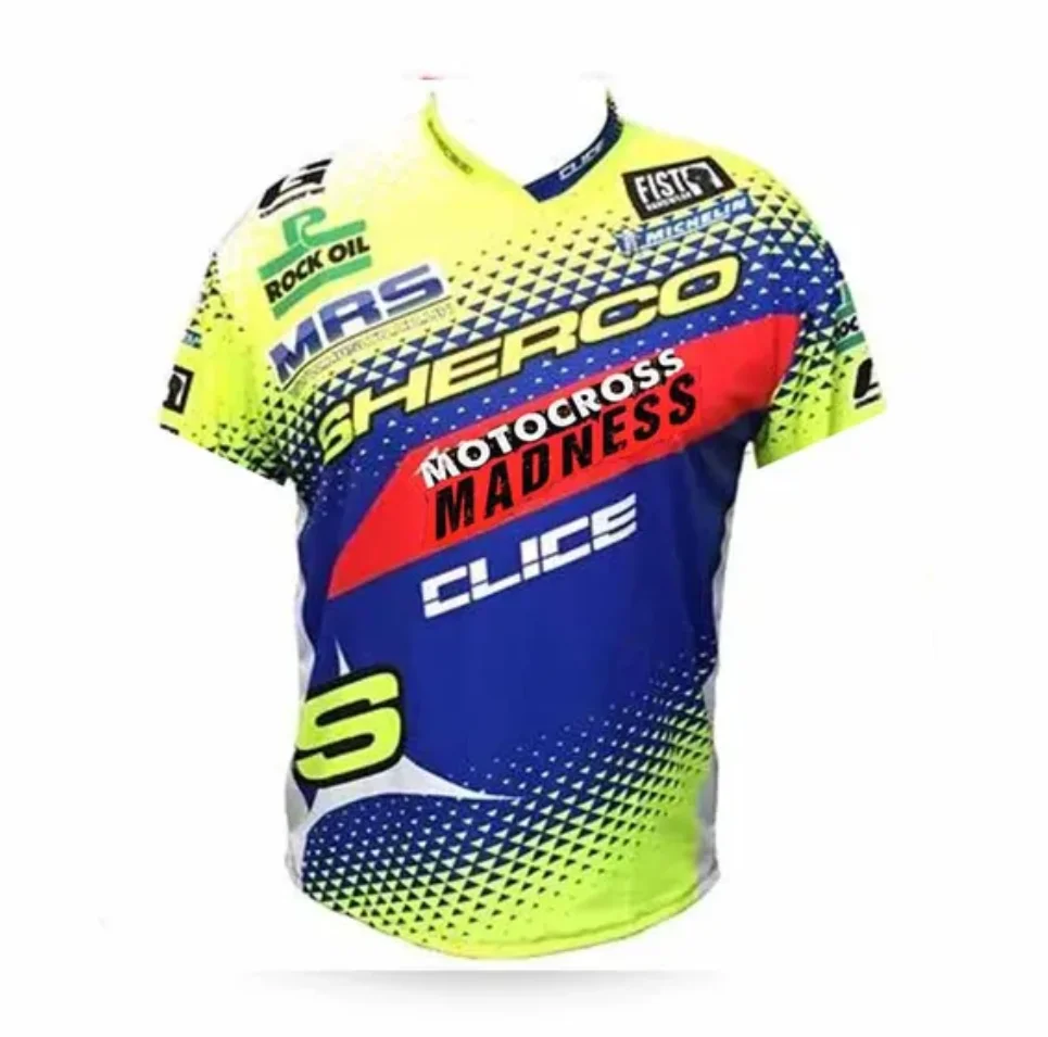 2024 MTB Jersey motocross downhill jersey MX cycling mountain DH maillot ciclismo hombre enduro motocross jersey