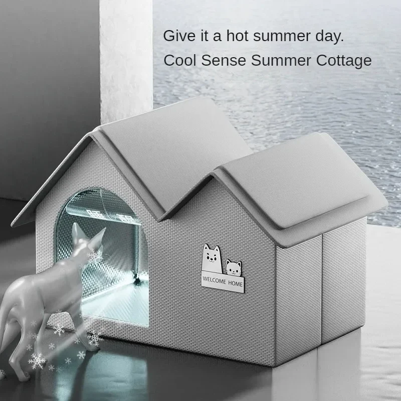 Cat Air Conditioning House Cat Litter Summer Cooling Summer Pets Four Seasons Ice House Small Dog Sleeping