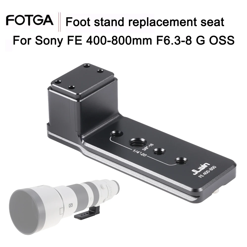 

FOTGA Lens Tripod Ring For Sony FE 400-800mm F6.3-8 G OSS Camera Lens Adapter Tripod Replacement Seat Quick Release Tripod Rings