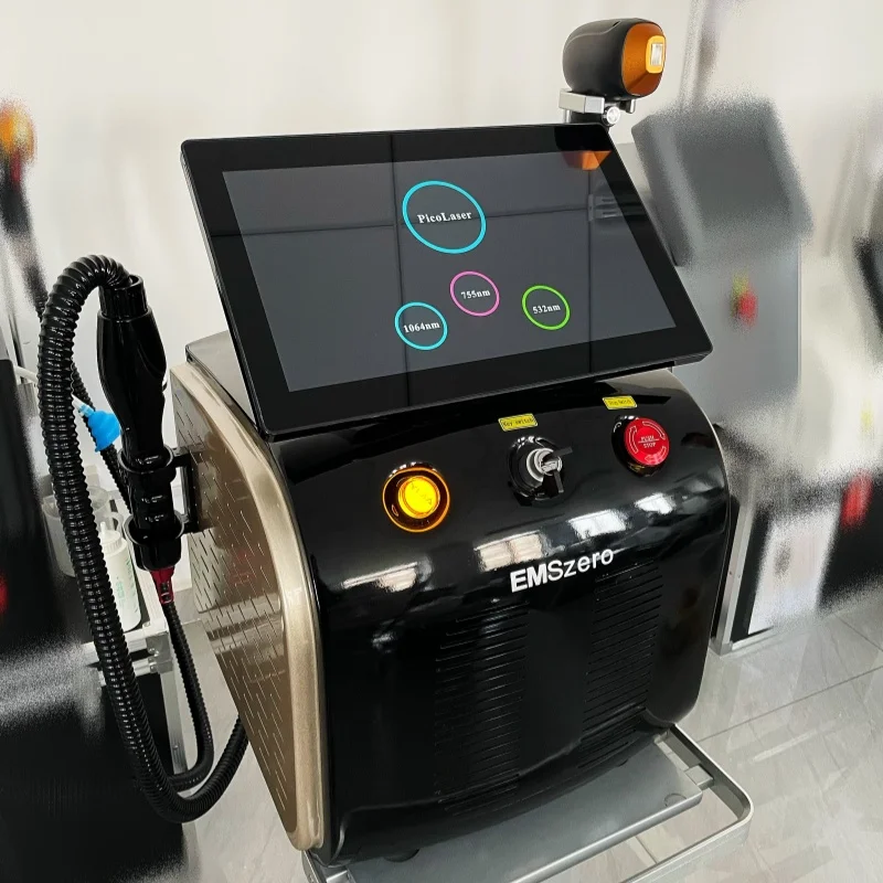 

Новый диодный лазер 2 в 1, лед, безболезненный александрит, пикосекундный лазер для удаления татуировок, многофункциональная система охлаждения, красота