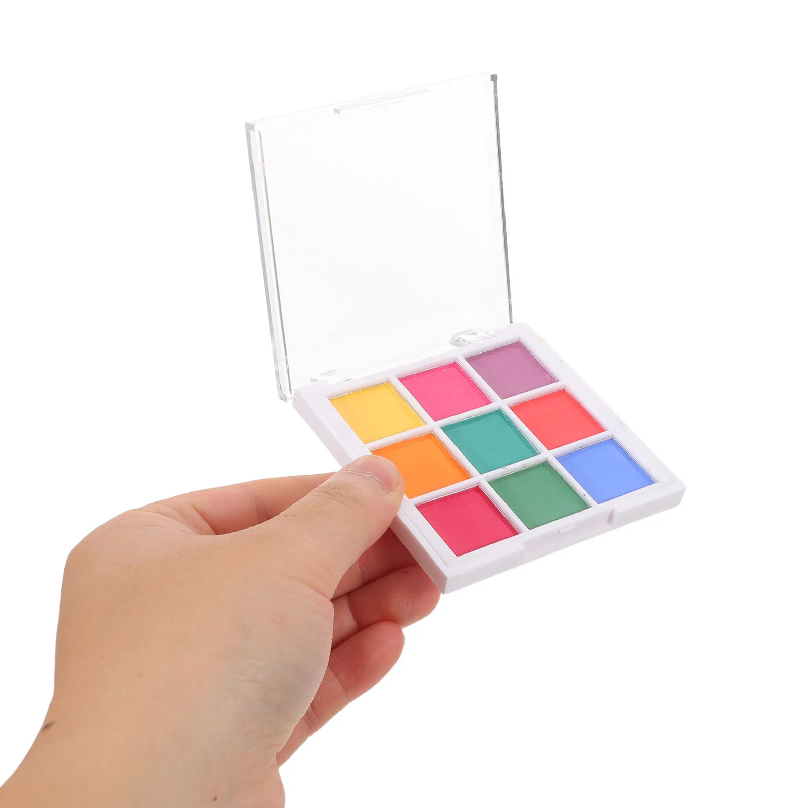 

1 Box Gradient Mirror Powder: Solid Design Effortless Ombre Shine Long-Lasting Vibrant Pigment Dipping Powder For Nail Art