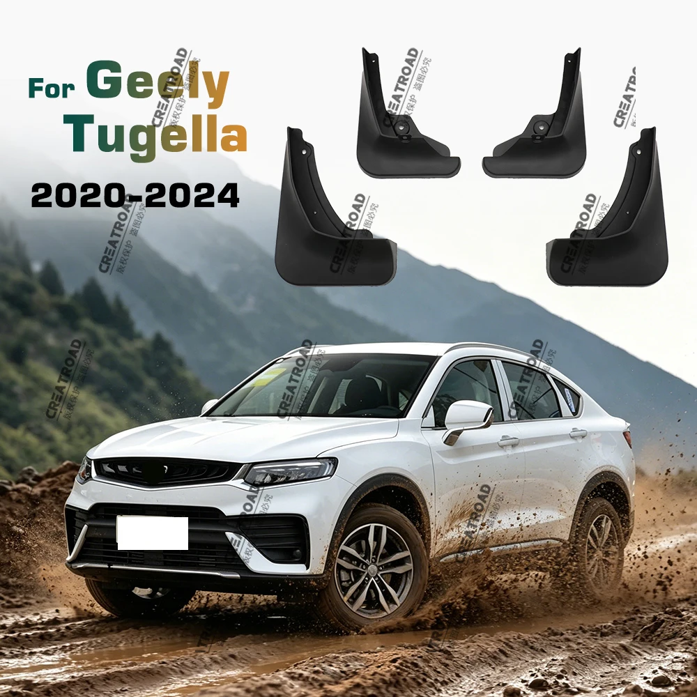 Für geely tugella 2020 2021 2022 2023 2024 Kotflügel Schmutz fänger Schutz Spritz klappe Kotflügel Autozubehör