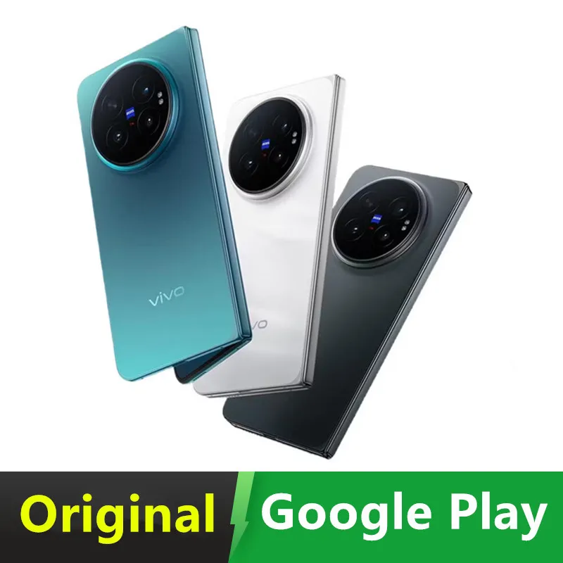 Offical New Vivo X Fold 6 Android Phone Dimensity 9500 Super 8.02" Folded Screen 200.0MP OriginOS 6 Fold 40W wireless