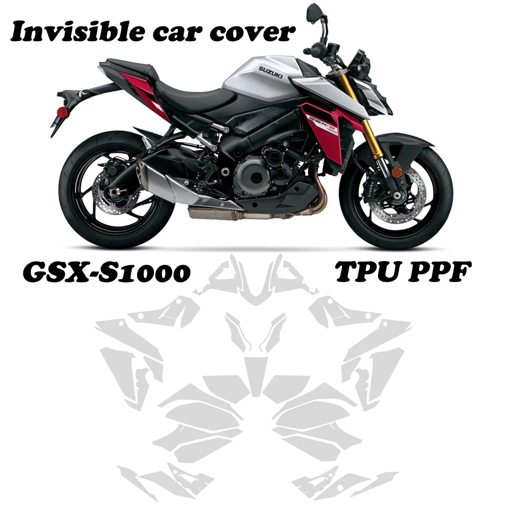 

Motorcycle Invisible Protective Film PPF For Suzuki GSX-S1000 GSX S1000 GSX-S950 Modified Accessories TPU Transparent Film