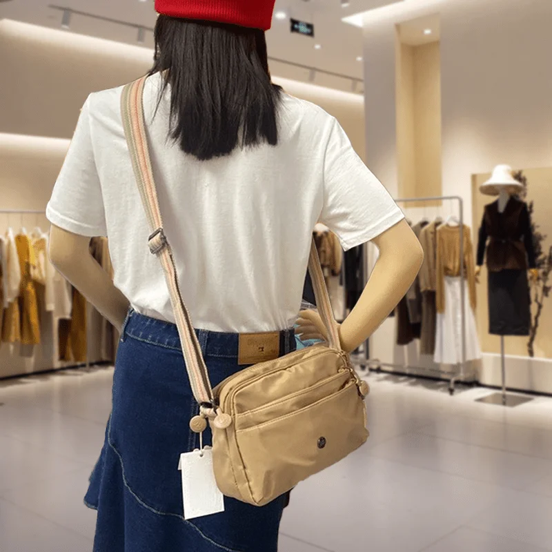 Ultra-light Nylon Crossbody Bag for Women Adjustable Wide Strap Lightweight Women's Bag Women's Brand Luxury Bags Handbag view 2