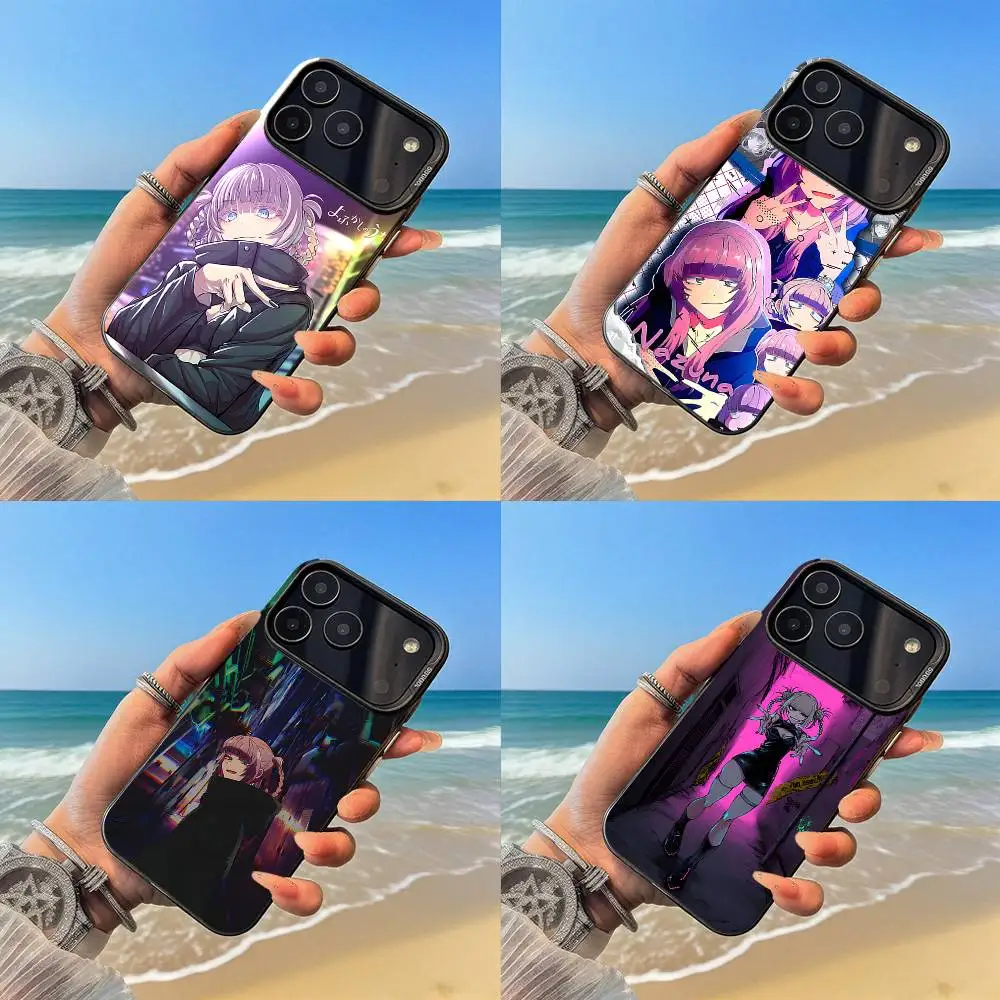 

N-Nazuna cartoon Phone Case Black case for iPhone17,16,15,14,13,12,Pro,Max,Plus,E,SE4,Air,Mini