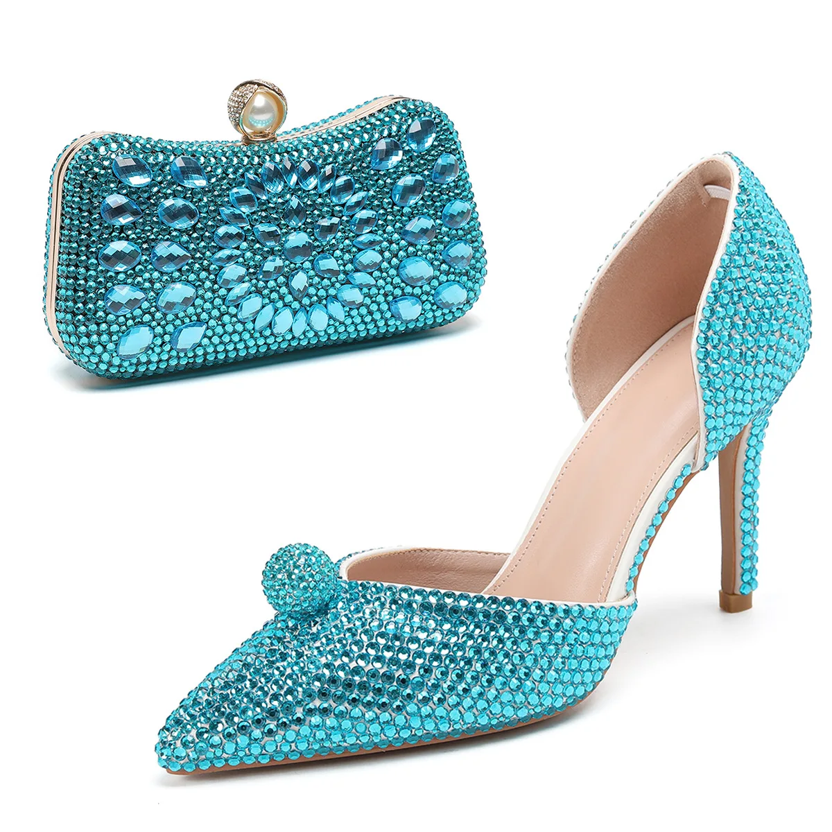 

Банкетные туфли со стразами, острые бежевые, белые, средние пустые, модные туфли с низким берцем