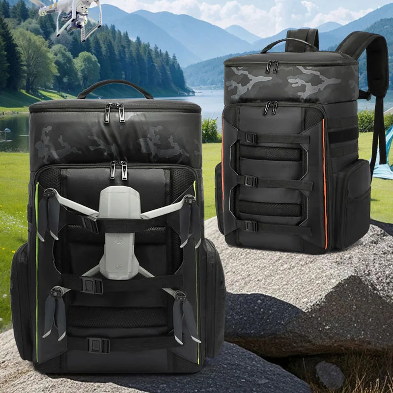 

Drone Gym Backpack Large Capacity Aerial Photography Camera Training Luggage Bag Dry Wet Outdoor Travel Camping Trip Rucksack