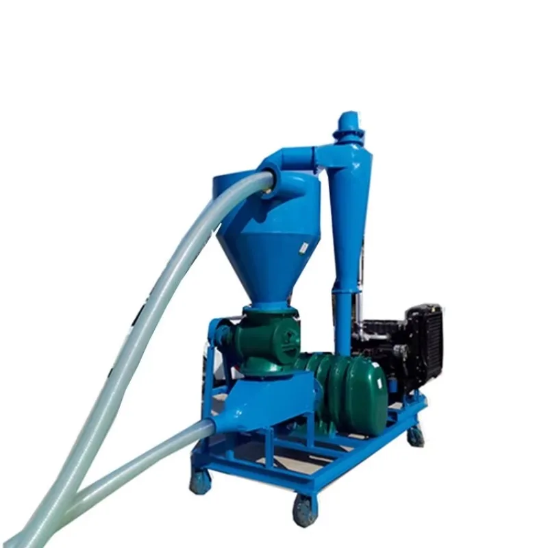 Corn Sucking Machinery Pneumatic Vacuum Pellet Feeder Conveyor Machine Portable Grain Loading Machine Grain Suction Machine