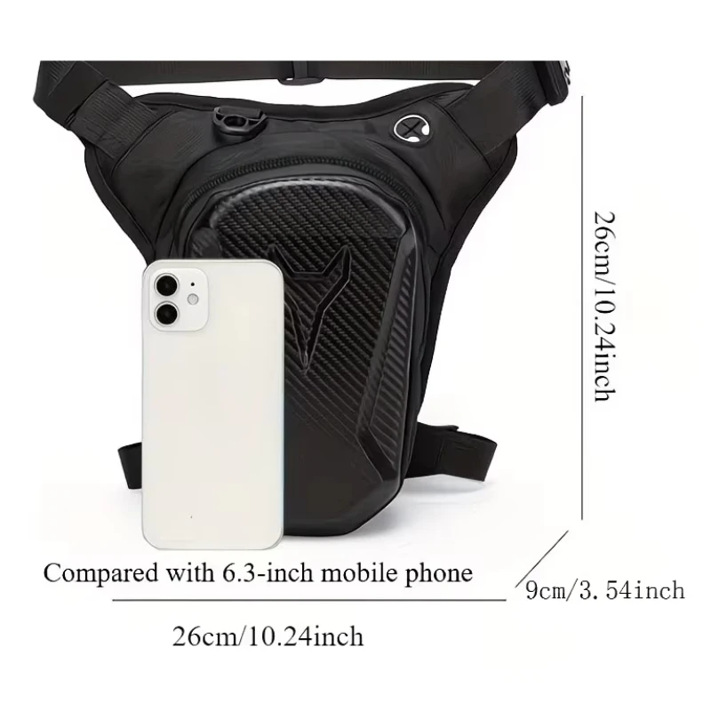 Motorcycle Leg Tank Bag Waterproof Waist Pack Crossbody Rider Biker Drop Thigh Motocross Moto Gear Men Women