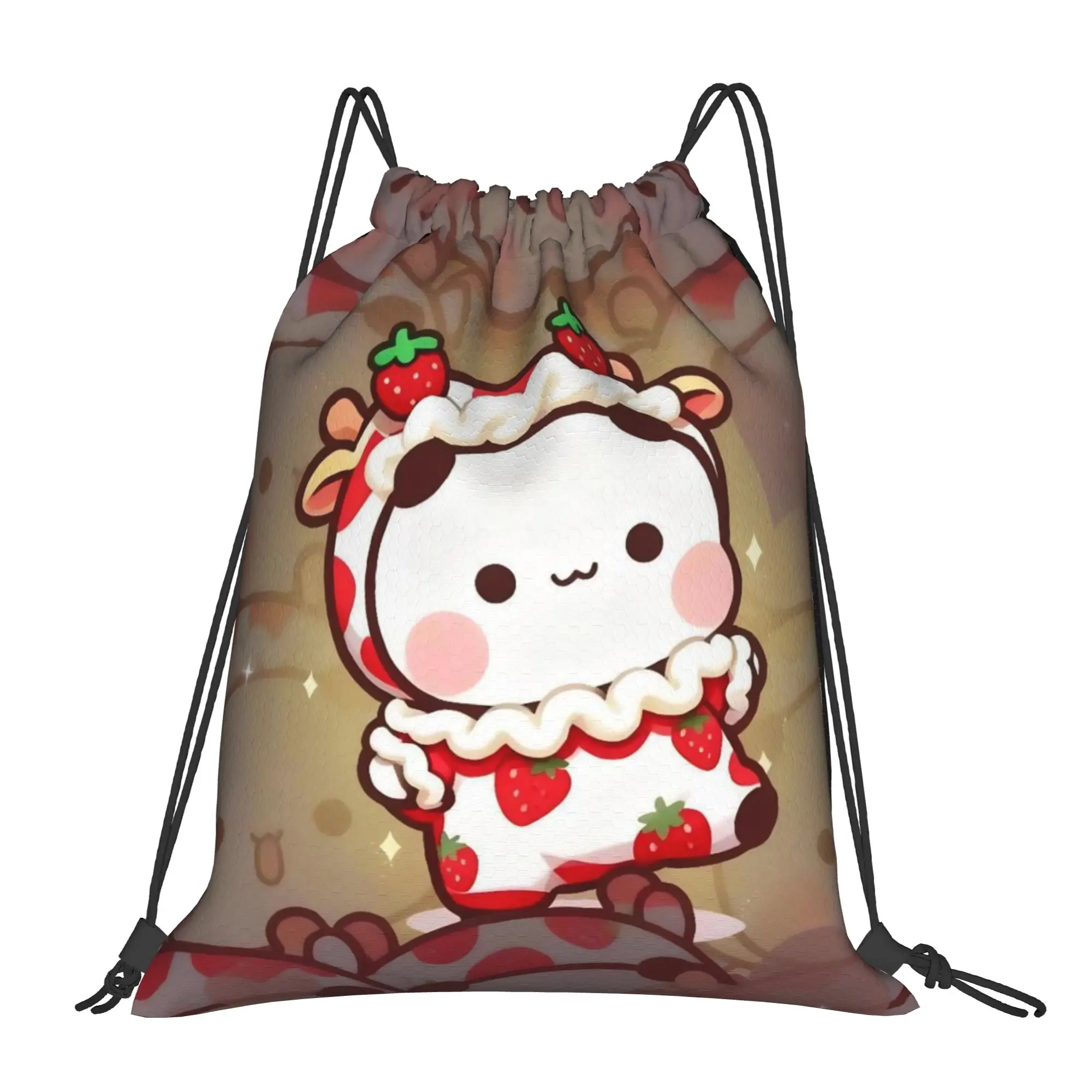 

Рюкзак-мешок с мультяшной пандой Бубу Дуду, водонепроницаемый, на шнурке, для спортзала и тренировок