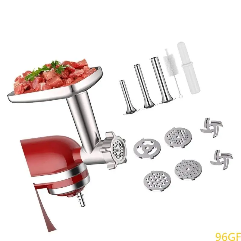 

96GF Interchangeable Plates Grinder Attachment Metal Material for Stand Mixers