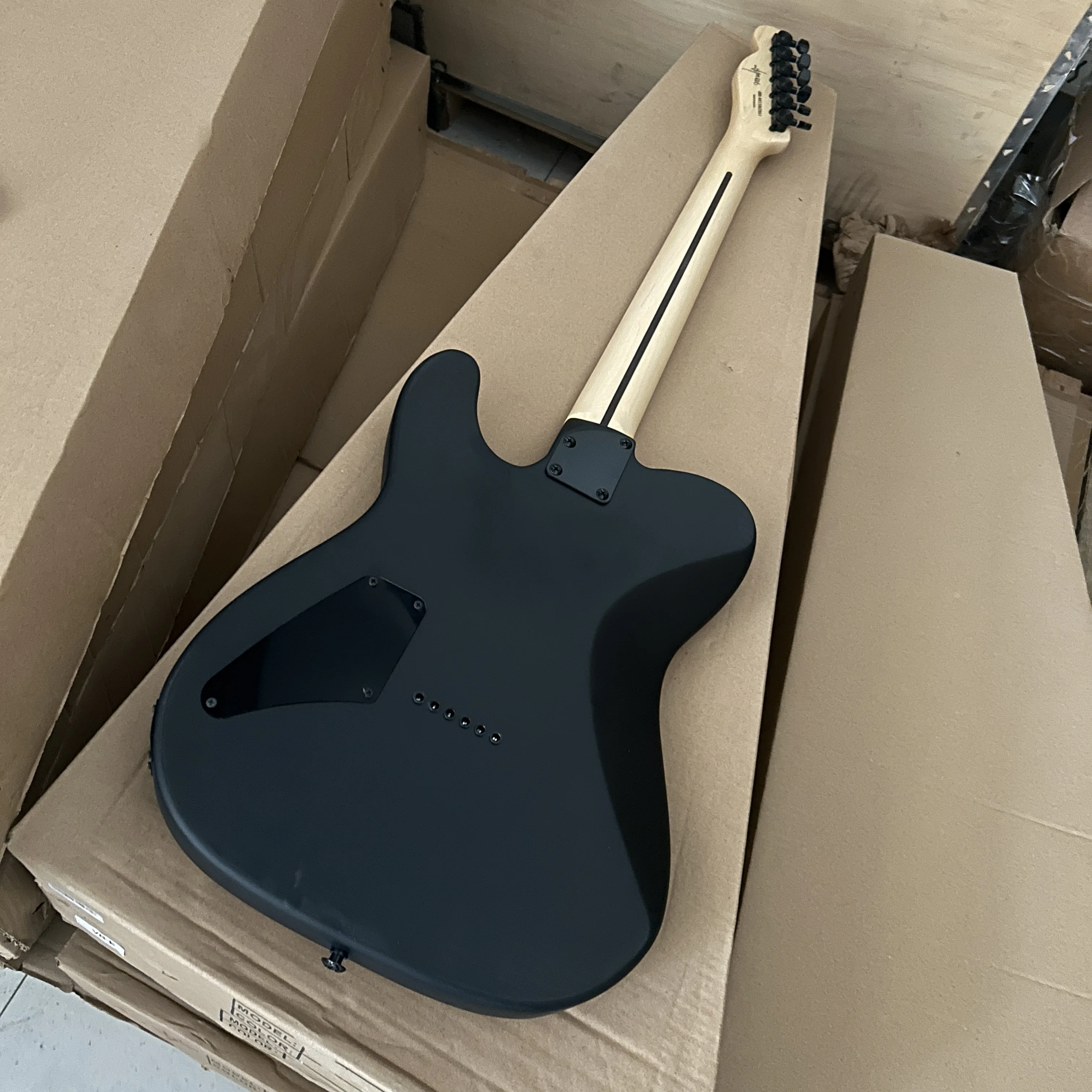 Squier Jim Root Signature Telecaster electric guitar, EMG pickup ser matt black finish In stock, high-quality electric guitar