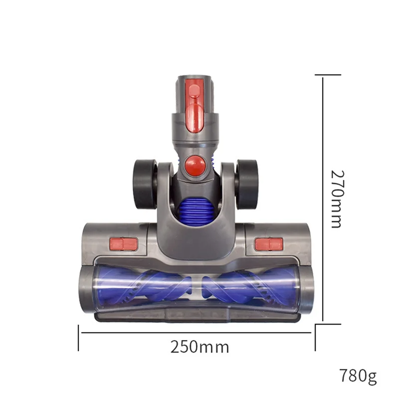 ABUD-untuk Dyson V7 V8 V10 V11 V15 Pembersih Vakum Genggam Kepala Sikat Rol Aksesori Suku Cadang Pengganti Sikat Lantai