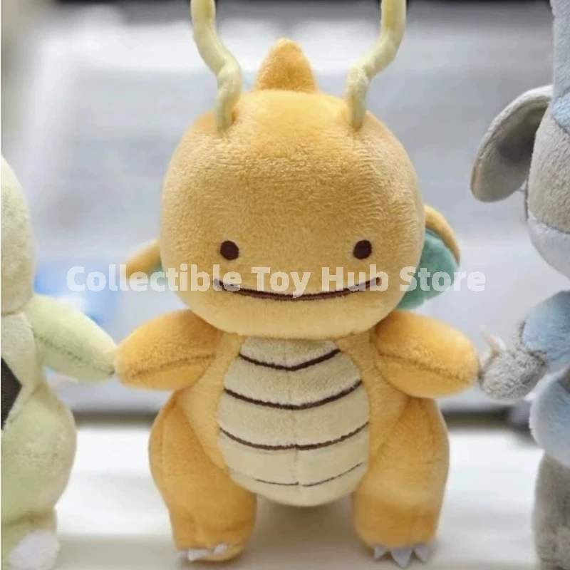 Genuine Pokemon Center Original Ditto Transformation Plush Keychain Cute Mini Pokemon Pendant Charms Vulpix Gengar Snorlax Mew