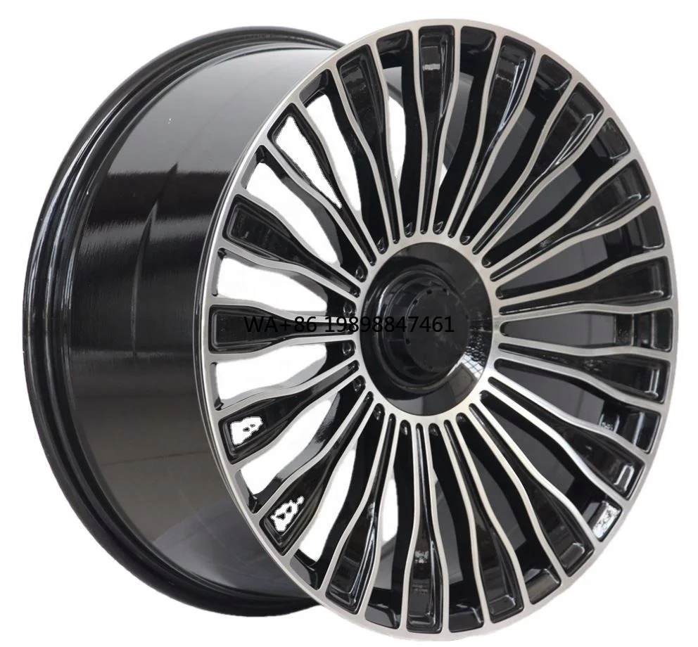 

New Hot Selling 17-20 Inch Casting Alloy Wheels Black Machine Face 100mm PCD 40mm ET for Gla Glb Glc Gle Gls