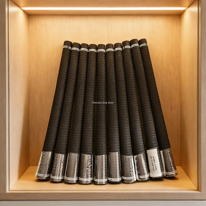 Schwarze Golfschläger-Griffe für Herren und Damen UNDERSIZE/STANDARD/MIDSIZE/JUMBO Universelle Verschleißfeste Rutschfeste Golfgreifer für Eisen und Holzschläger