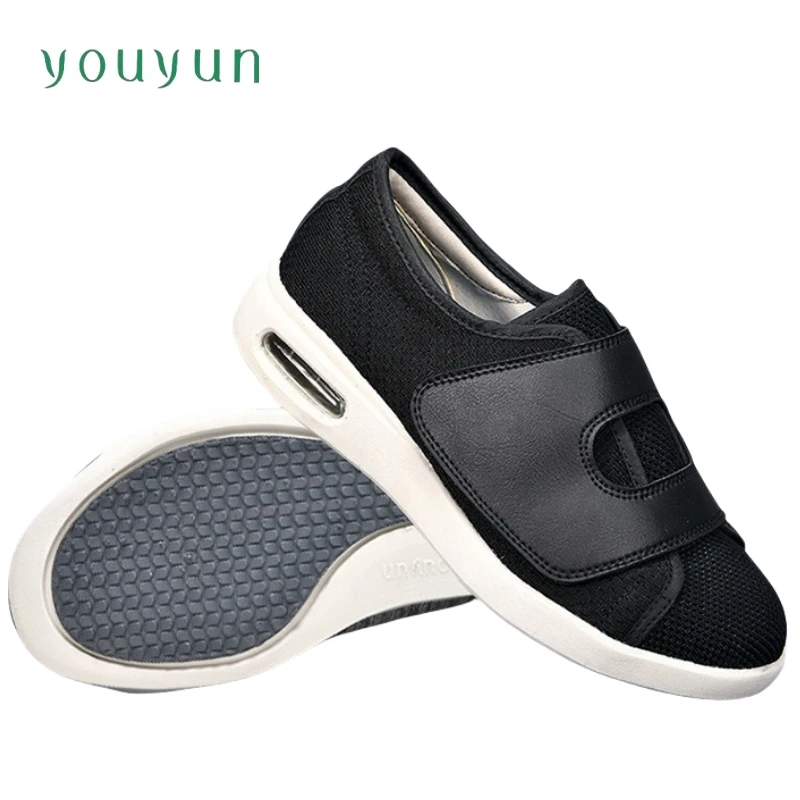 Wholesale autumn/winter unisex anti slip wear-resistant casual shoes large opening easy to put on and take off elderly shoes