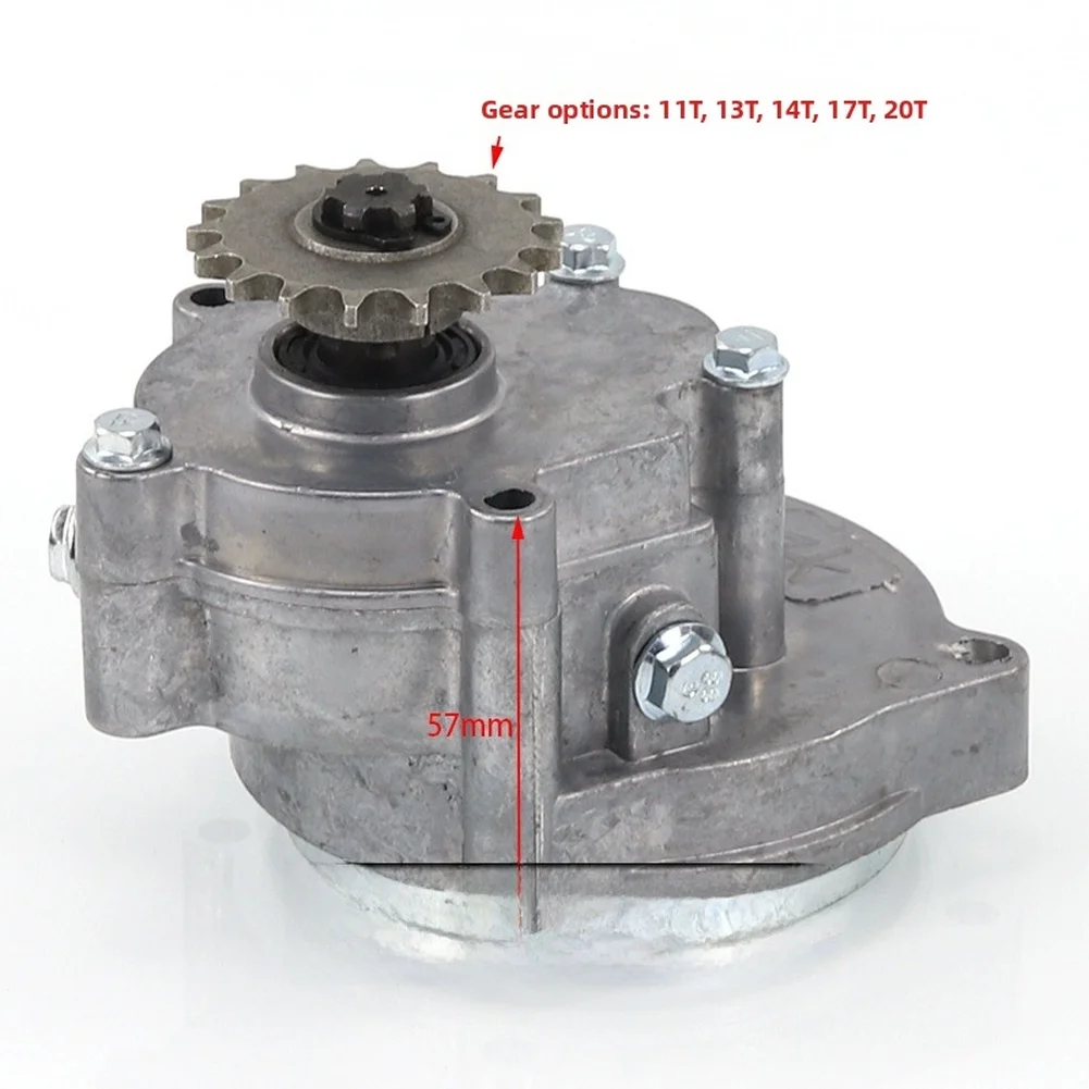 Engine Gearbox Transmission for 49CC Motocross Bike Compatible with 40-5 40-6 Models 11 to 20 Tooth Gear Options Metal Build