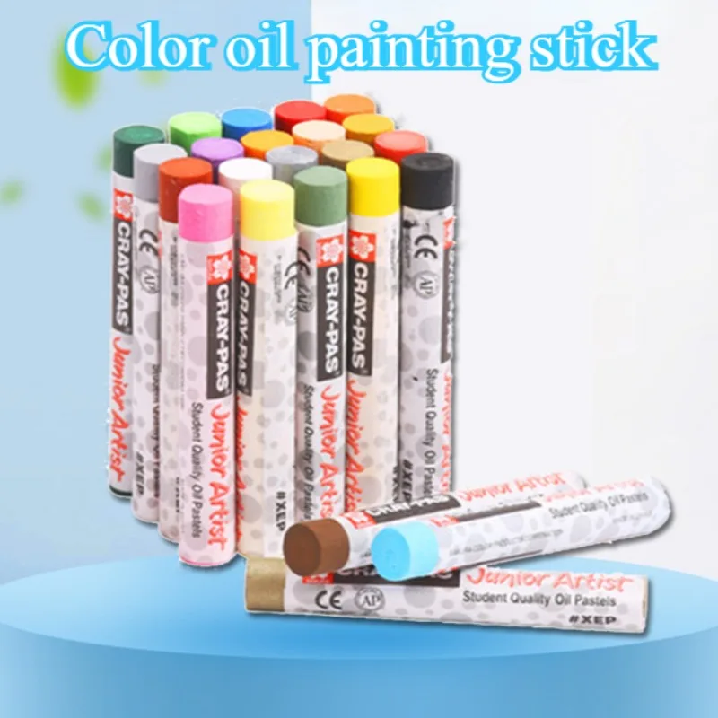 Monochrome Oil Painting Stick Is Not Easy To Fade Washable Crayon Children's Student Art Painting Graffiti Album Coloring Pen