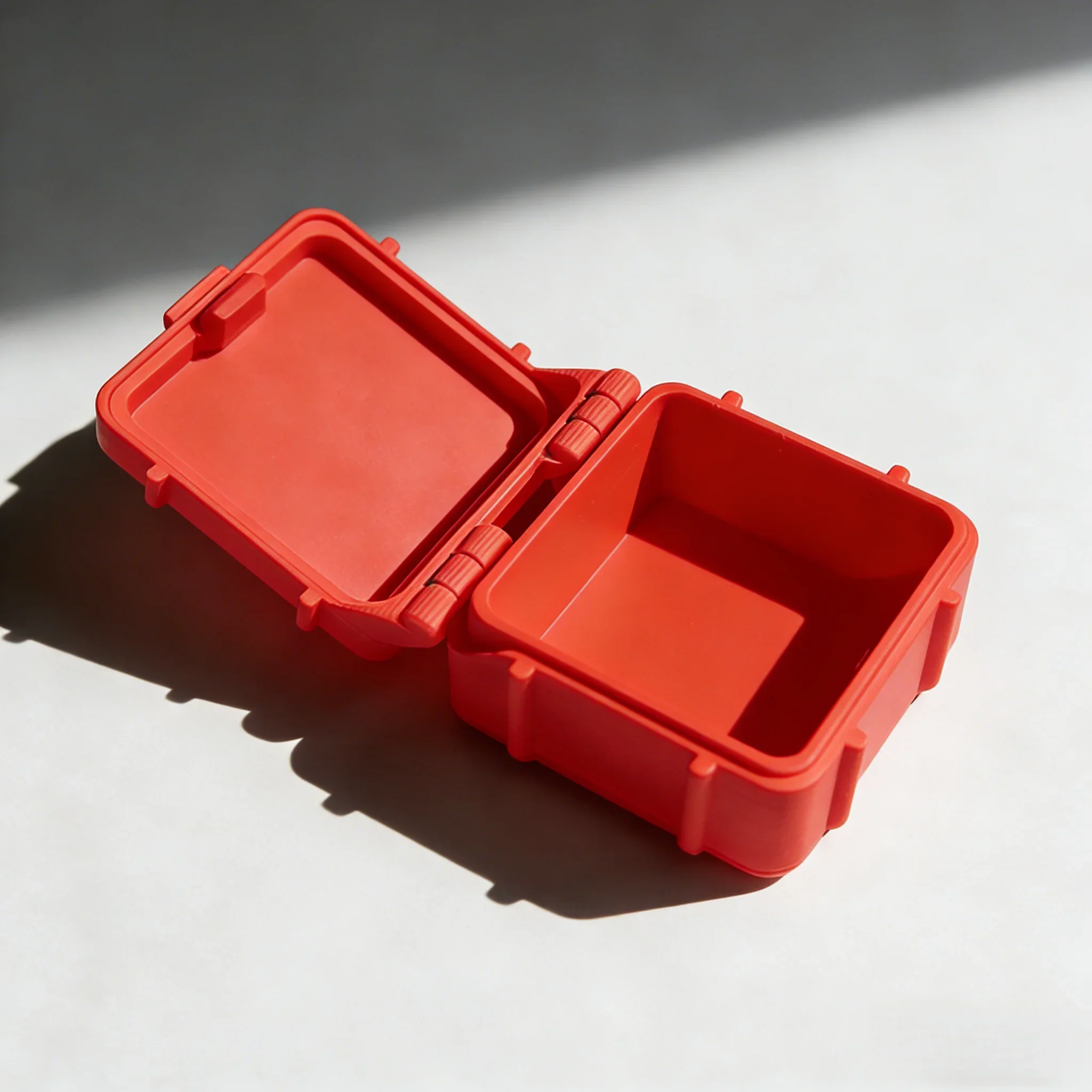 1 Stück kleine Aufbewahrungsbox für Kleinteile, stapelbares Design, versiegelte Bajonettbox speziell für Schrauben, Muttern und elektronische Komponenten – Detail 2