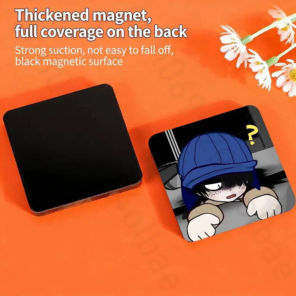 luke T-Terrible mouse Fridge Magnets Round Magnetic Refrigerator Decoration Memorial Gifts Wedding Favors