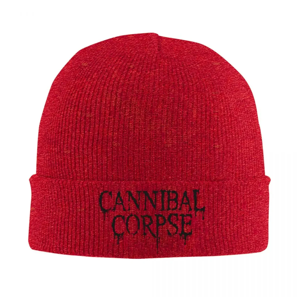 Cannibal-Corpse-Logo Hats Autumn Winter Beanies Warm Cap Unisex Acrylic Knitted Caps