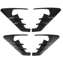 2Pcs ABS Side Camera Turn Indicator Protection Cover UV Resistant Wear-resistant Replacement for Tesla Model 3 Model Y