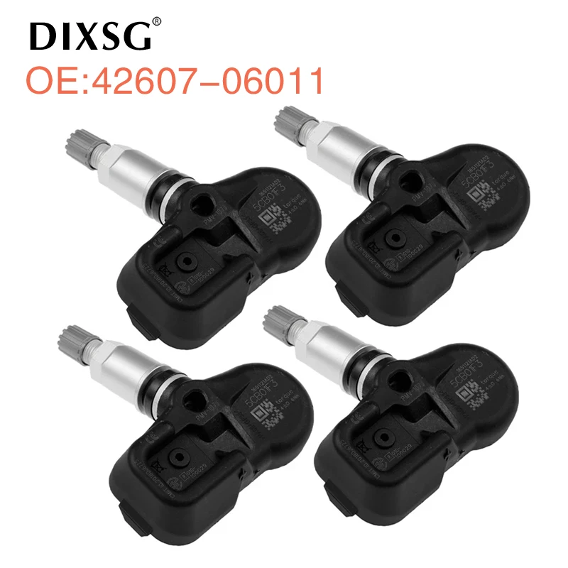 4Pcs TPMS Sensor 4260706011  42607-33021 tire pressure sensor For  Toyota Camry Corolla Land Cruiser Prius Rav4 Lexus GX460