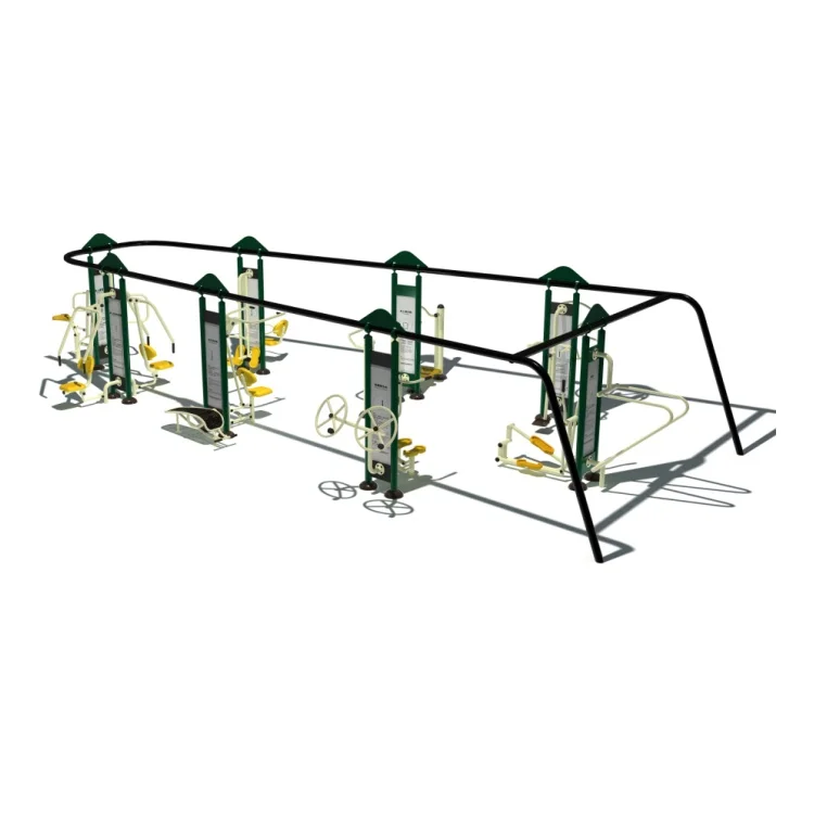 Factory-Direct Outdoor Fitness Equipment - Steel Gear for Park & Garden Body-Building & Sports