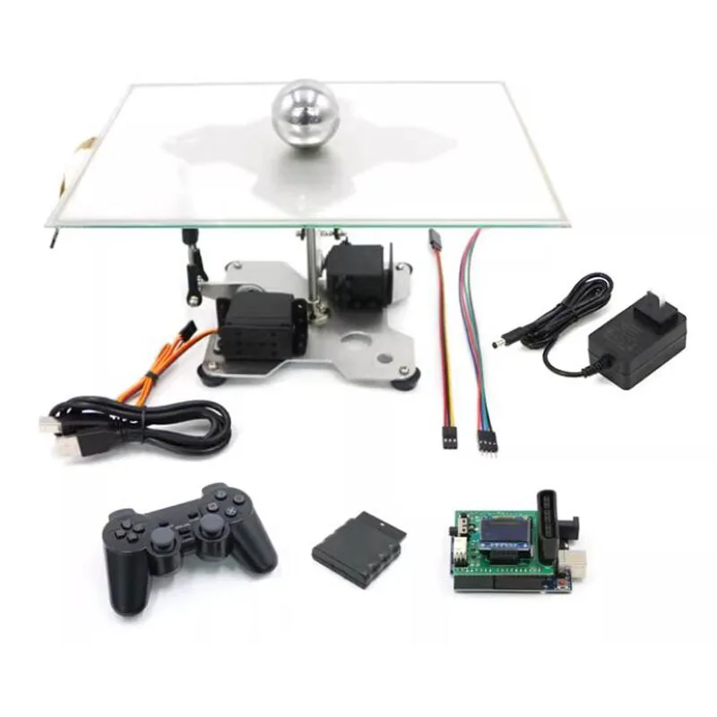 Cricket Control and Rolling Ball System for Electronic Design Competition - BallPlate Balanced Ball PID System