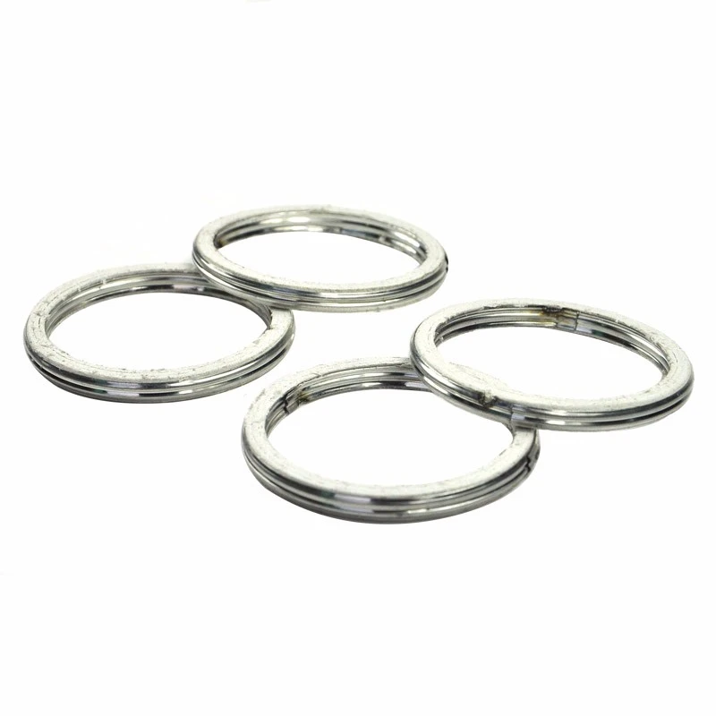 44x5 Exhaust Pipe Header Gasket Ring 4PCs / Set For Suzuki GS850 GS750 GS400X GS450 GN400 TS100 TC100 TS125 GT250 DR650S