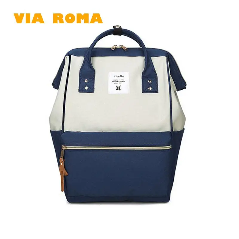 Japan Style Anello Bag 600D Oxford zaino impermeabile 13.3 14 pollici borsa per Laptop 2022 Fashion Girl Boys School Bag Mochila Mujer