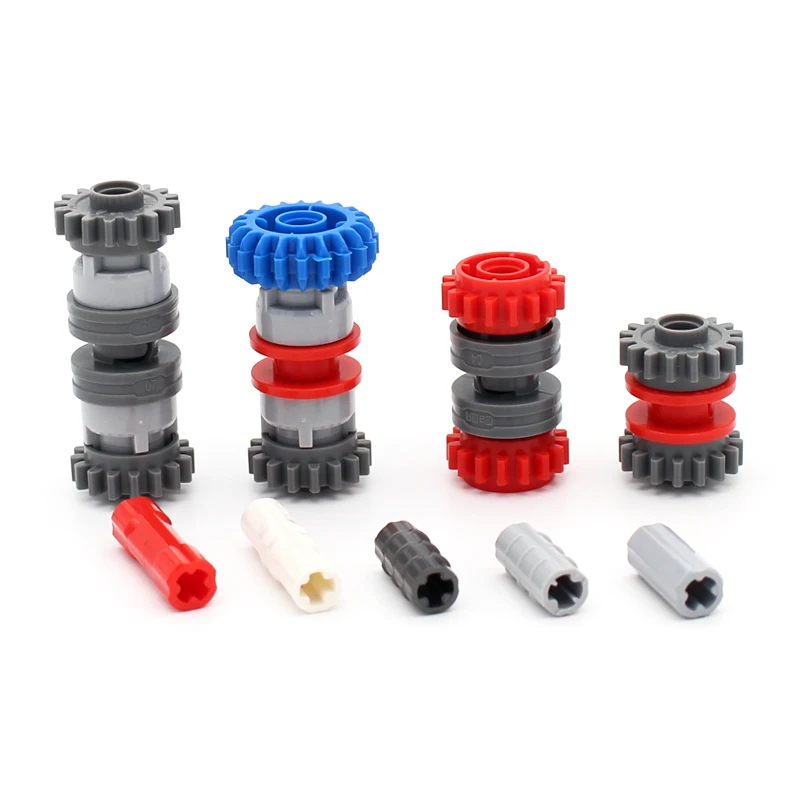 150pcs 26287 3L Axle Connector Technical Parts Toy Bricks Plastic Accessories Technology Building Blocks