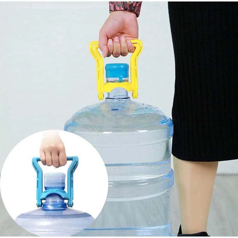 Water Bottle Handle, Stable Ergonomic Water Jug Handle, Heavy Duty Clip Energy Saving Handle Carrier Non-slip Holder Lifter  ﻿