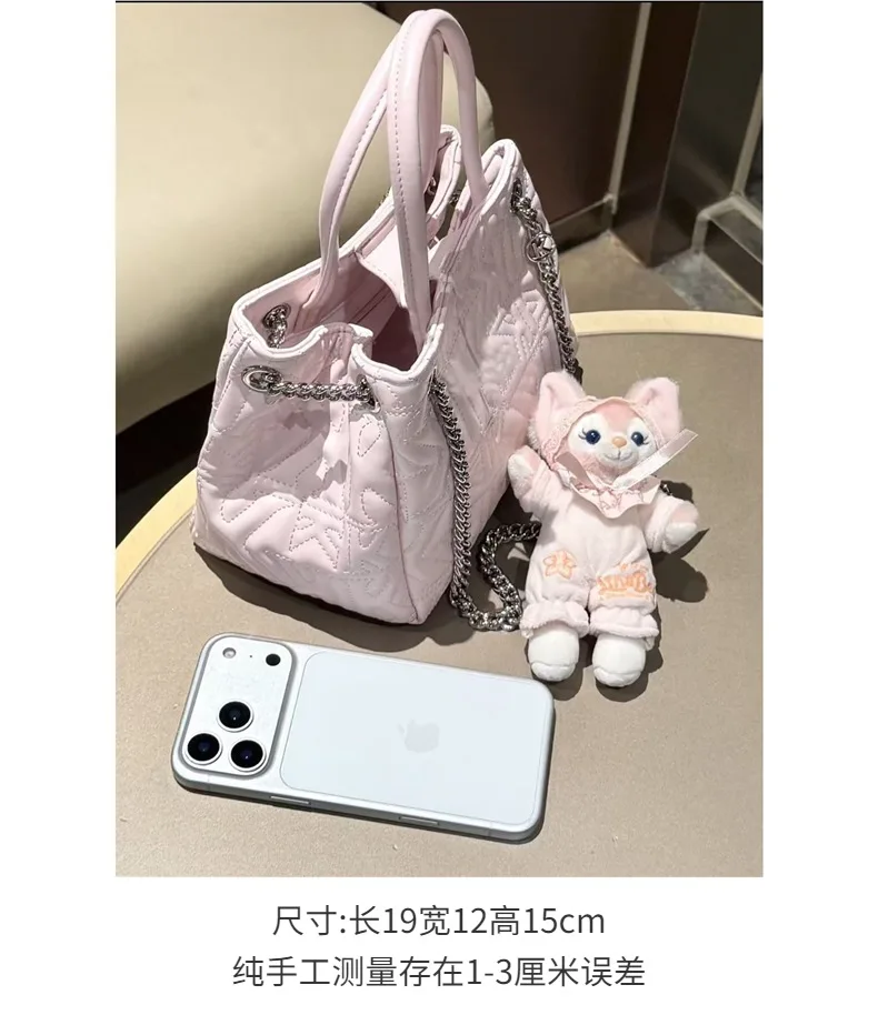 Kappa Light Luxury Chic Small Square Bag 2026 New Little Coco Style Chain Women’s Shoulder Crossbody Handbag