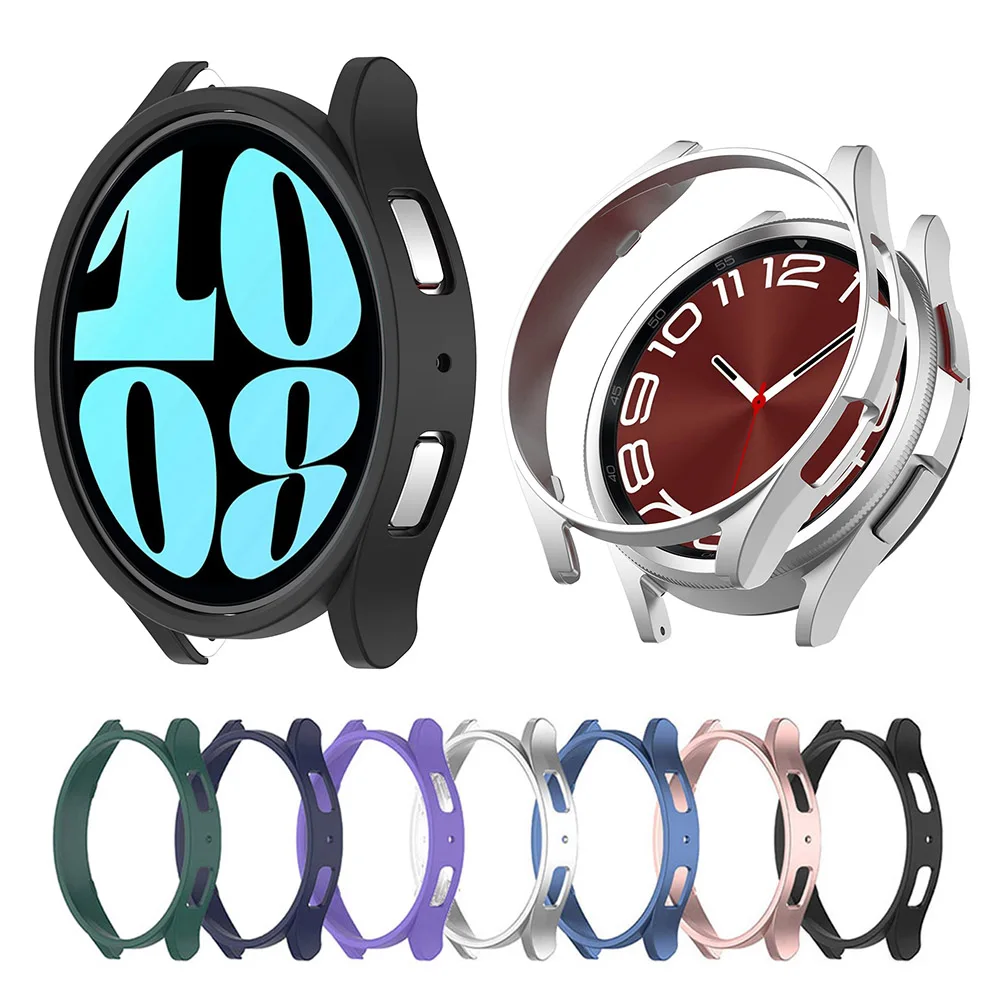 サムスンギャラクシーウォッチ、シェルフレームバンパー用の中空個の保護ケース、クラシックな保護、6、6