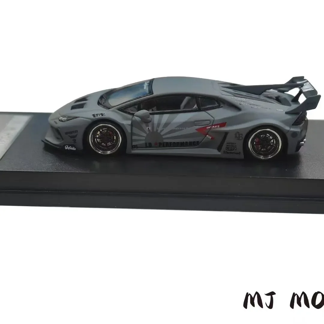 MJ MODELO 1/64 Lamborghini Maverick Hurricane, modelo de coche de aleación a pequeña escala, adorno de colección